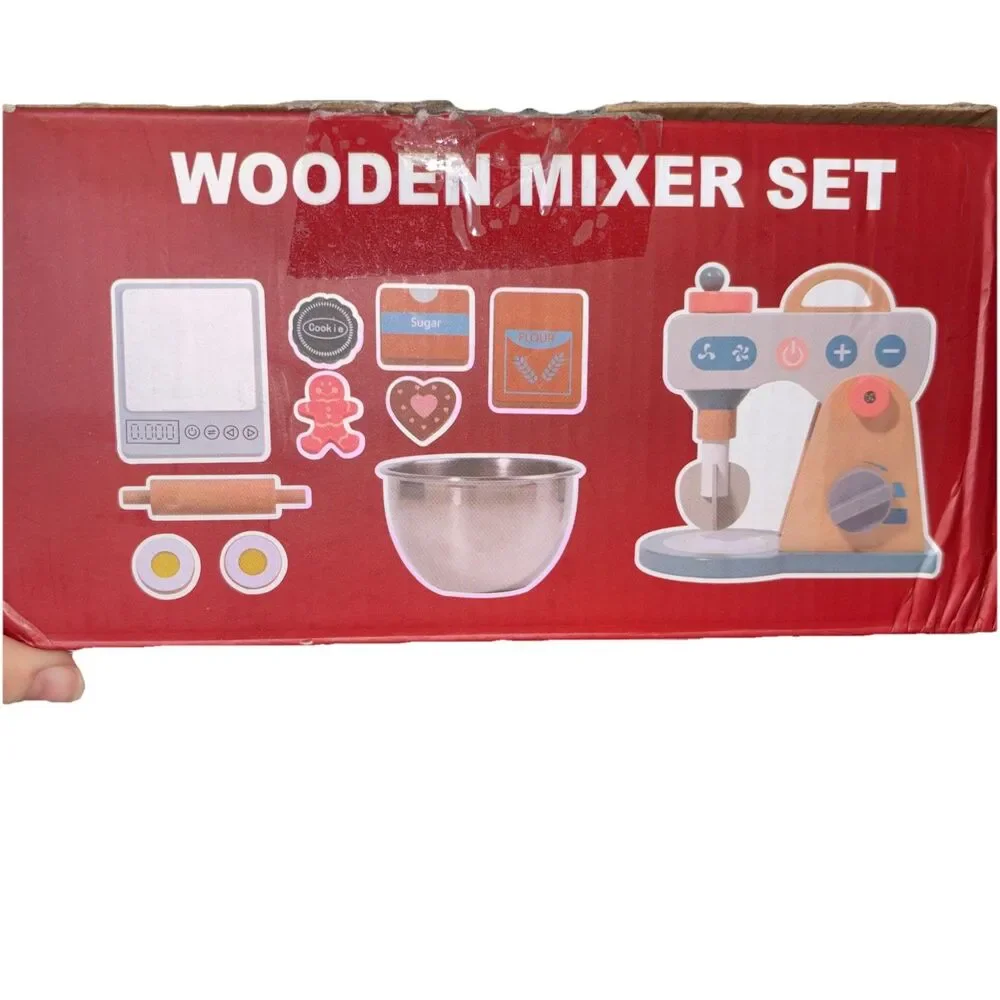 Wooden Mixer Set 11 Piece Medoga 36+ Months